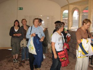 Eingang zur Ausstellung