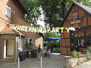 Die Überschrift hängt
