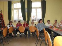Unterhaltung beim Schittchenessen