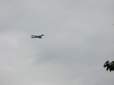 Air Force One über Hochstedt