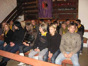 In der Kirche