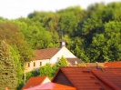 Hochstedter Kirche in abendlichem Licht