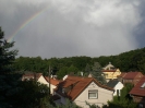 Regenbogen über Hochstedt - 07.07.2008 
