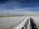 Schneelandschaft bis zum Ettersberg