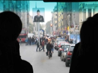 Checkpoint Charlie voraus