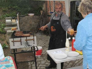 Die Würste sind fertig