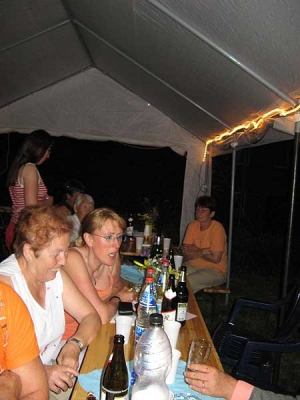 Das Fest ging weiter