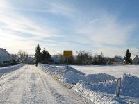 Straße in Richtung Hochstedt