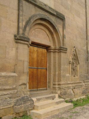 Kirchenportal der Peterskirche in Erfurt