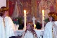 Teilnehmer am Krippenspiel