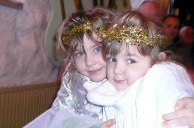 Teilnehmer am Krippenspiel