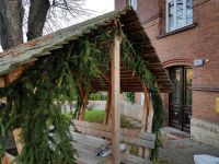 Winterliche Minzebank