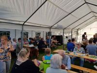 Fest in der Kleingartenanlage