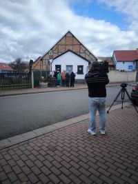 MDR-Dreh in Hochstedt