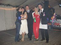 Der Kirmesvater mit Teilen seiner Truppe