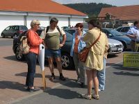 Am Treffpunkt in Schalkau