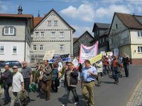 Sternmarsch durch Schalkau