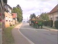 Anfahrt zum Festplatz