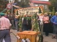 Gasthaus "Zur Tanne" mit Alt-Burschenvater