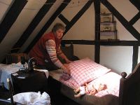 Umräumen des Obergeschosses