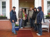 Kurz vor der Abfahrt zum ersten Ausflug