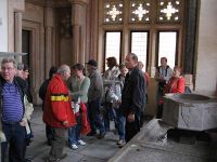 Vor den Räumen des Großmeisters