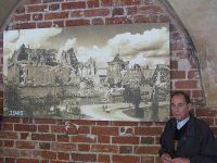 Bild von der zerstörten Burganlage