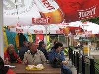 Stärkung nach der Besichtigung