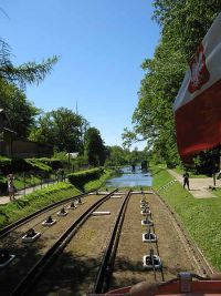 Auf dem Weg zur unteren Ebene