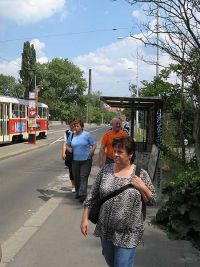 Straßenbahnhaltestelle