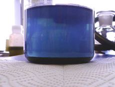 Indigo schlägt nieder