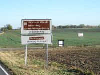 Erster Hinweis auf das Ziel