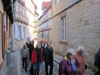 Auf dem Weg zur Stiftskirche von Quedlinburg