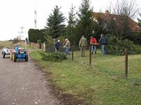 Bergung des Weihnachtsbaums