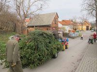 Fuhre zum Bürgerhaus