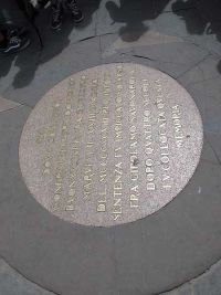 Hinrichtungsstelle des Savonarola