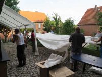 Vorbereitung Waidfest