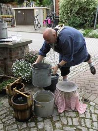 Waidfest - Färberei