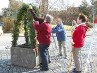 Bau der Osterkrone von 2016