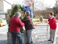 Bau der Osterkrone von 2016