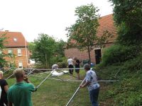 Vorbereitung aufs Waidfest