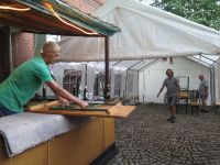 Vorbereitung aufs Waidfest