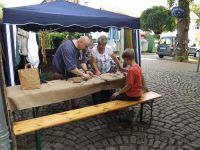 12. Waidfest am 3. September 2016 - Brettchenweben