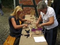 12. Waidfest am 3. September 2016 - Brettchenweben