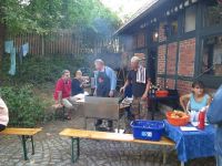 12. Waidfest am 3. September 2016 - der Rost brennt