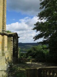 Kloster Banz - Blick ins Maintal