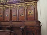 Klosterkirche Banz - Chorgestühl mit Intarsien