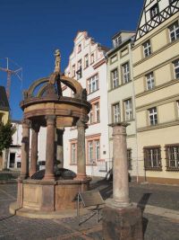 Herbstfahrt - Staupenbrunnen und -säule