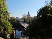 Herbstfahrt - Saale mit Blick auf St. Thomae