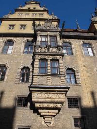 Herbstfahrt - Schlosshof von Schloss Merseburg